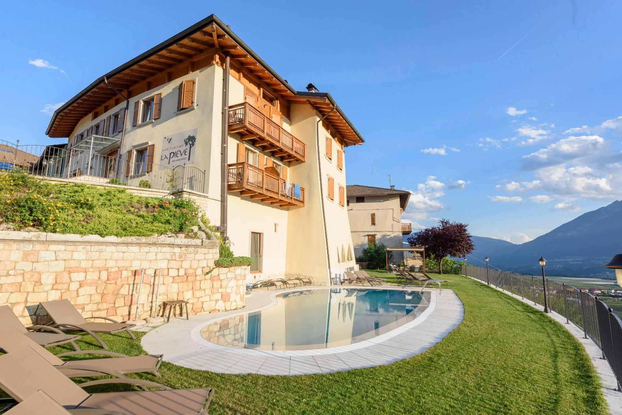 Vila Agritur La Pieve Taio Exteriér fotografie